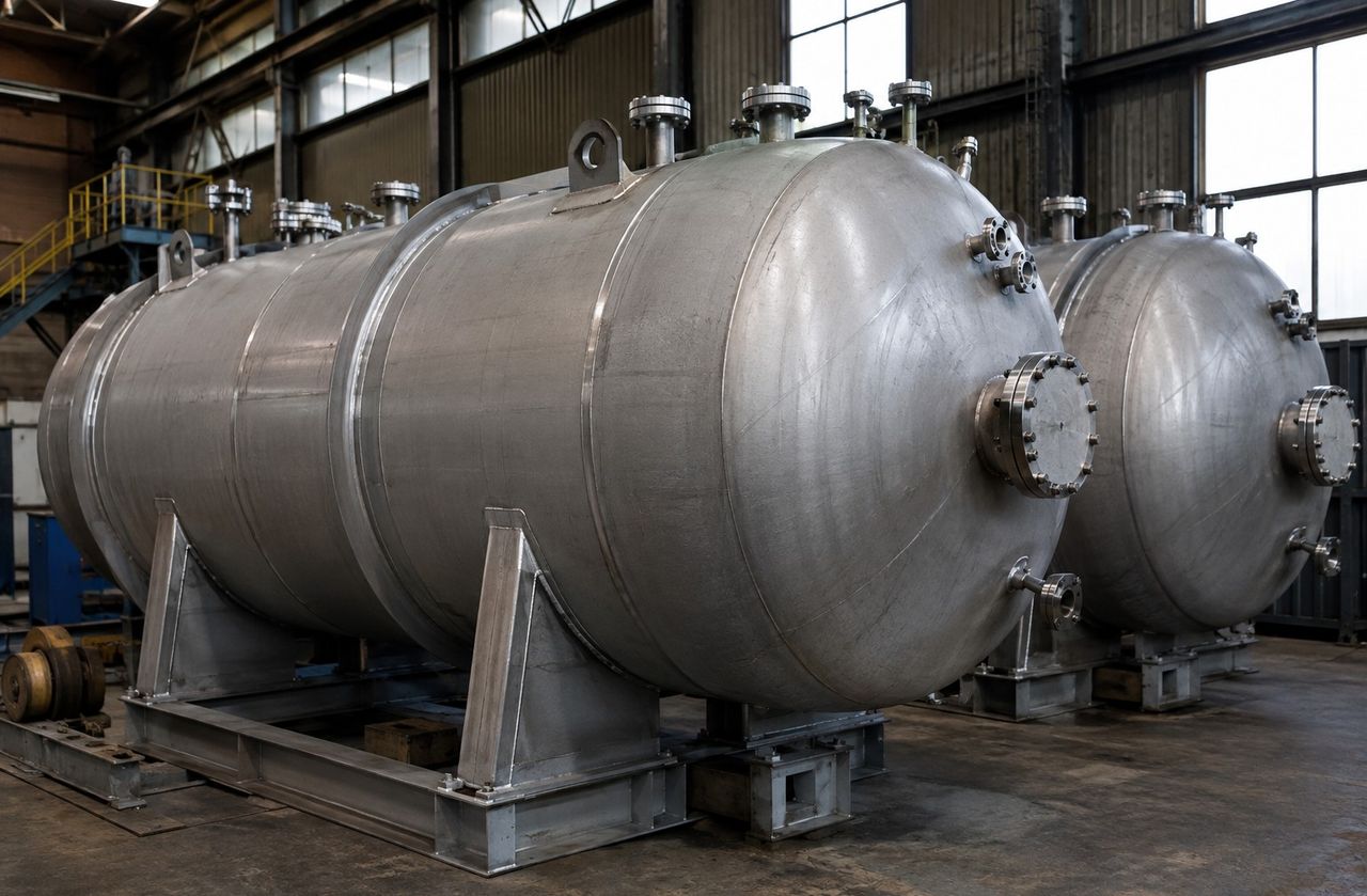 Welded titanium pressure vessels